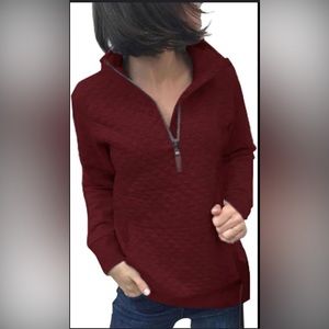 Blu Mountain Quilted Half Zip